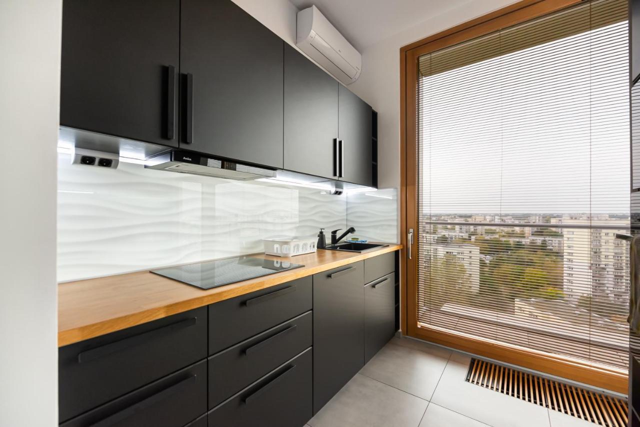 Metro Imielin 13Th Floor Apartment Varsó Kültér fotó
